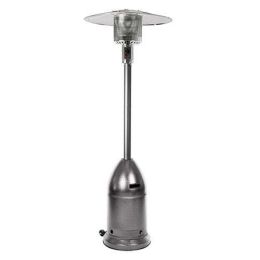 Hammered Platinum Deluxe Patio Heater