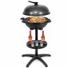 Electric Grill 1350W Non Stick 4 Temperature Settings Outdoor Garden Camping