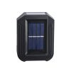 Solar Wall Light Up & Down Patio Deck Fence Lamp Waterproof Garden Outdoor