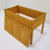 Outdoor Raised Garden Bed; Wood Planter Box for Vegetable Flower; Elevated Reinforced Large Garden Planters Boxes for Backyard Patio Gardening Balcony