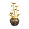 Metal Leaves indoor/Outdoor water Fountain Multi-Tiered Garden Water Feature