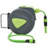 vidaXL Automatic Retractable Water Hose Reel Wall Mounted 32.8'+3.3'