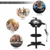 Electric Grill 1350W Non Stick 4 Temperature Settings Outdoor Garden Camping