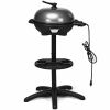 Electric Grill 1350W Non Stick 4 Temperature Settings Outdoor Garden Camping