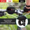 Smart LED digital display wireless cycling bicycle Bluetooth speaker outdoor portable waterproof subwoofer hands-free / TF card
