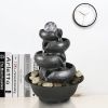11.4inches Relaxation Tabletop Water Fountain with a Ball for Office and Home Decor