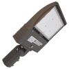 LED Area Light | 150 Watt | 25500 Lumens | 5000K | Universal Mount | Bronze Housing | UL & DLC Listed | Led Parking Lot Light | Led Street Light