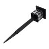 8Pack LED Solar Power Pathway Lights Landscape Garden Cold White Light