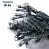 104 LEDs Solar-Powered String Light Fit 8-Rib 8/9/10ft Aluminum Outdoor Patio Umbrella