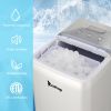 Ice Maker Black Plastic Transparent Cover/Display Commercial/Household XH