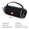 TG116C 40W TWS Outdoor Waterproof Portable High Power Bluetooth Speaker Wireless Sound Column Subwoofer Music Center 3D Stereo R