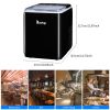 Ice Maker Black Plastic Transparent Cover/Display Commercial/Household XH